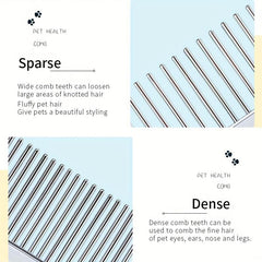 Pet Hair Removal Comb Slicker Brush for Dog Cat Grooming