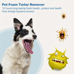 Pet Tartar Remover Foam for Yellow Teeth 60ml