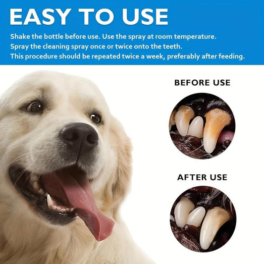 Dog Dental Care Spray 100ml Freshens Breath