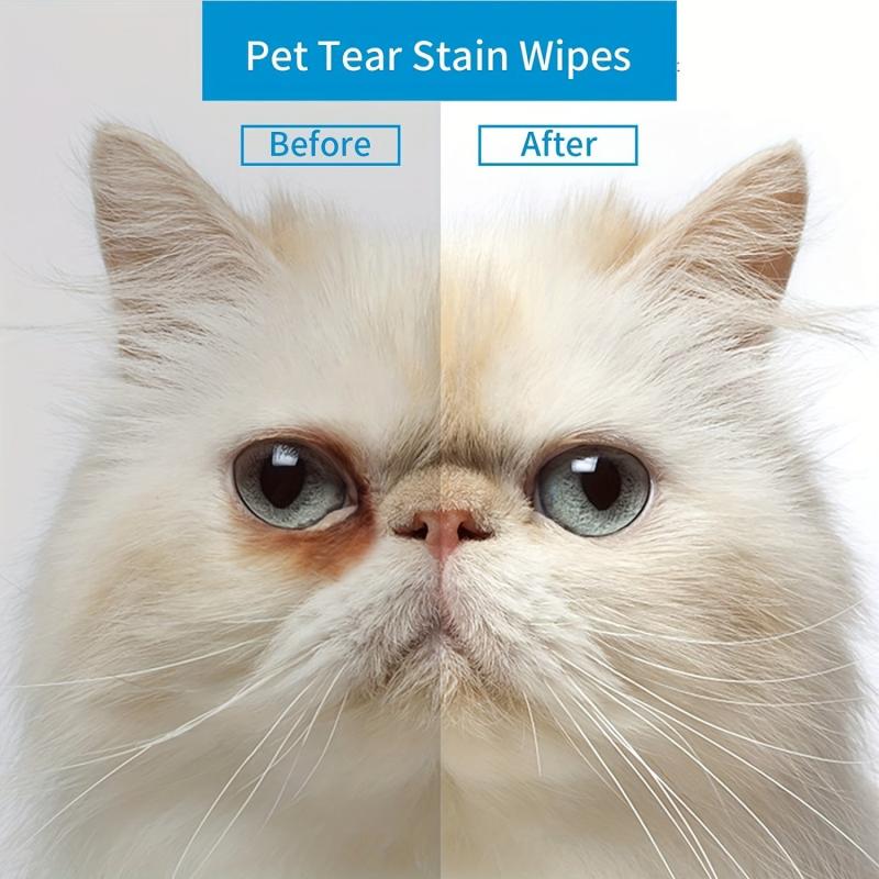 Pet Eye Cleaning Wipes For Dog And Cat Tear Stain Cleaning