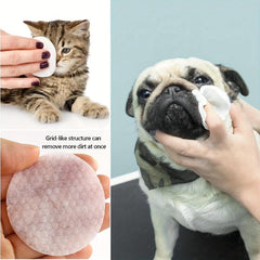 120pcs Pet Eye Wipes Gentle Tear Stain Wipes For Dogs And Cats