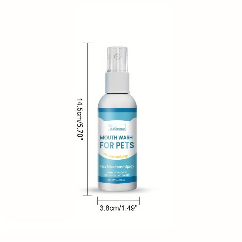 Pet Oral Cleaning Spray Dog Bad Breath Removal Yellow Teeth Cleaning Supplies