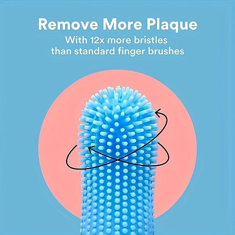 2pcs Dog Toothbrush Kit for Dental Care - Small Pets