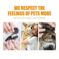 Dog Dental Care Tartar Reducing Finger Wipes