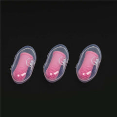 Pet Finger Toothbrushes (6pcs) in Storage Box, Soft Silicone Dog Teeth Cleaning