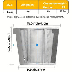 Fine Mesh Fly Boots Non-Slip Horse Leggings