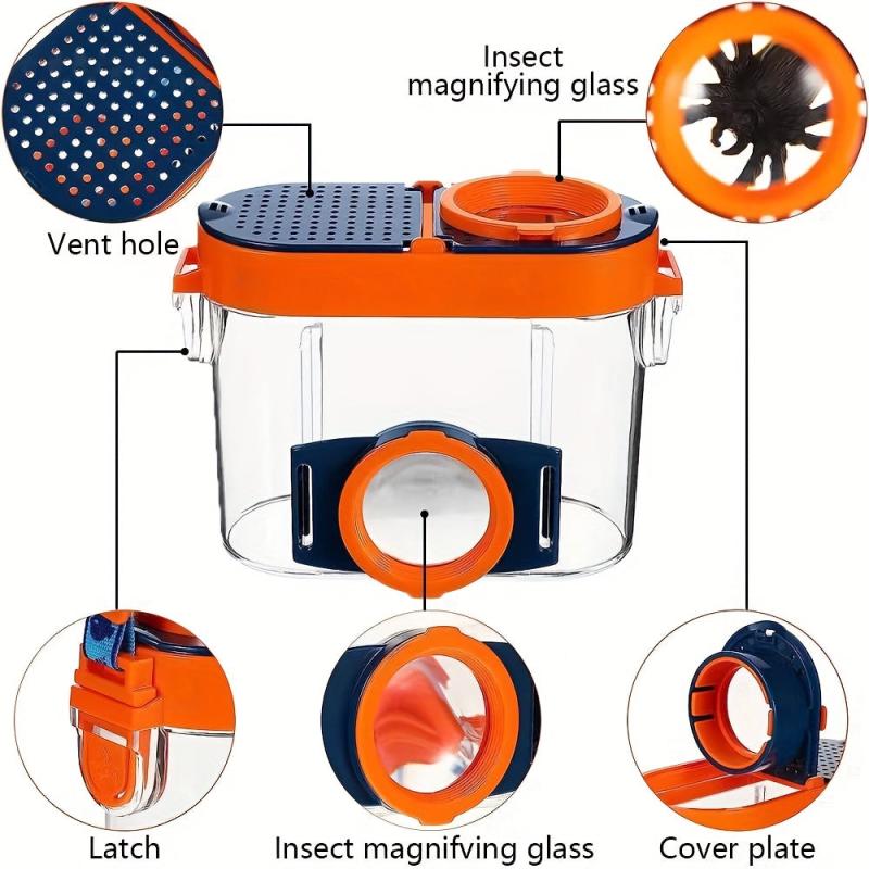 Insect Viewer Box with Magnifying Glass - Educational Exploration Tool