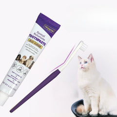 Beef Flavor Pet Toothpaste & Toothbrush Set