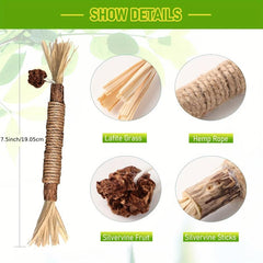 Silvervine Chew Sticks for Cats - Natural Dental Toy and Catnip Alternative