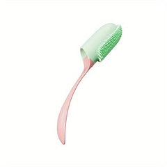 Soft Pet Toothbrush with Handle for Effective Tooth Cleaning