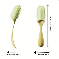 Soft Pet Toothbrush with Handle for Effective Tooth Cleaning