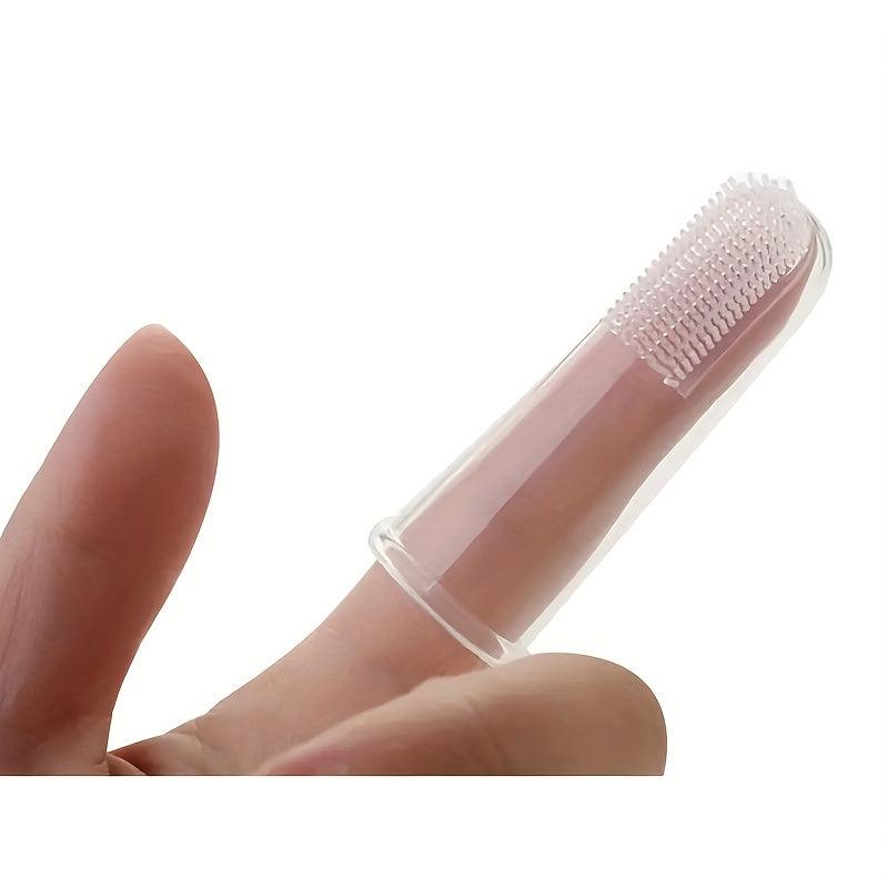 Soft Pet Toothbrush for Dogs and Cats - Tooth Care Dog Toothbrush