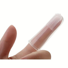 Soft Pet Toothbrush for Dogs and Cats - Tooth Care Dog Toothbrush