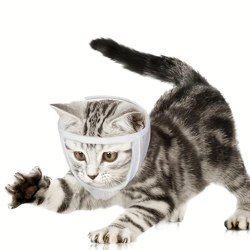 Breathable Cat Protective Muzzle Anti Bite & Scratch Mask