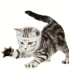 Breathable Cat Protective Muzzle Anti Bite & Scratch Mask