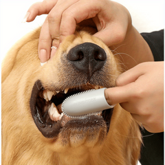 Silicone Pet Finger Toothbrush Soft Bristle Dog Toothbrush