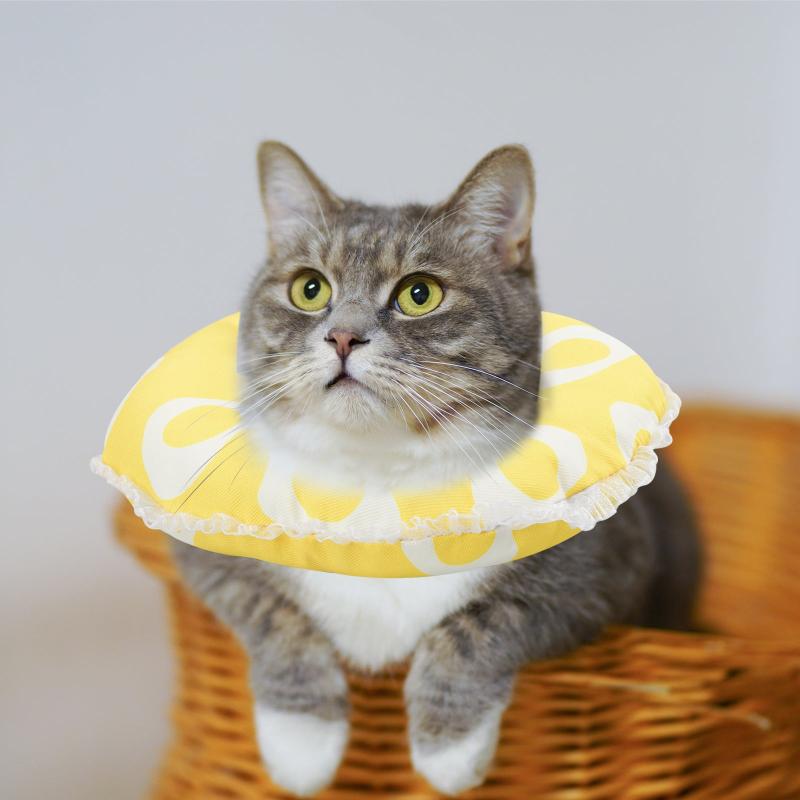 Cat Cone Collar Soft Recovery Collar Adjustable Healing Elizabeth Collar