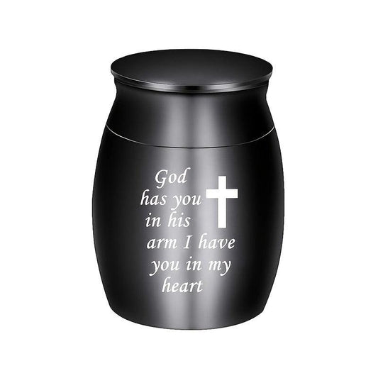 Small Cremation Urn Jar Holder Keepsake For Human Pet Ashes Memorial