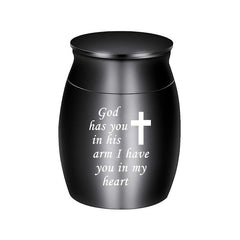 Small Cremation Urn Jar Holder Keepsake For Human Pet Ashes Memorial