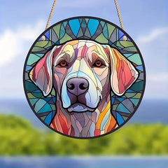 Memorial Dog Gift Window Hanging Suncatcher Sympathy Decoration