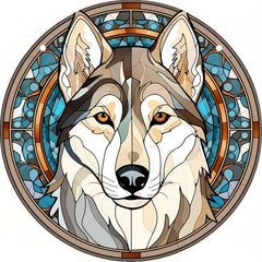 Memorial Dog Gift Window Hanging Suncatcher Sympathy Decoration