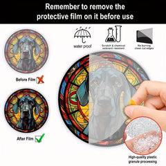 Memorial Dog Gift Window Hanging Suncatcher Sympathy Decoration