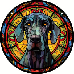 Memorial Dog Gift Window Hanging Suncatcher Sympathy Decoration