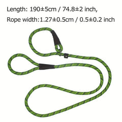 Heavy Duty Dog Slip Lead 6ft Rope Leash No Pull Training Leash