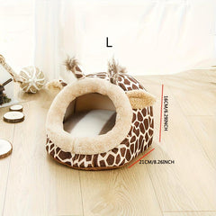 Warm Big Hamster Nest Bed Cube House Habitat Lightweight Durable Portable Mat