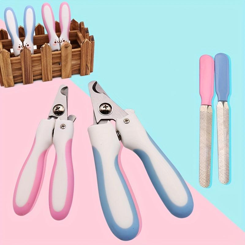 Stainless Steel Pet Nail Clipper for Cats and Dogs