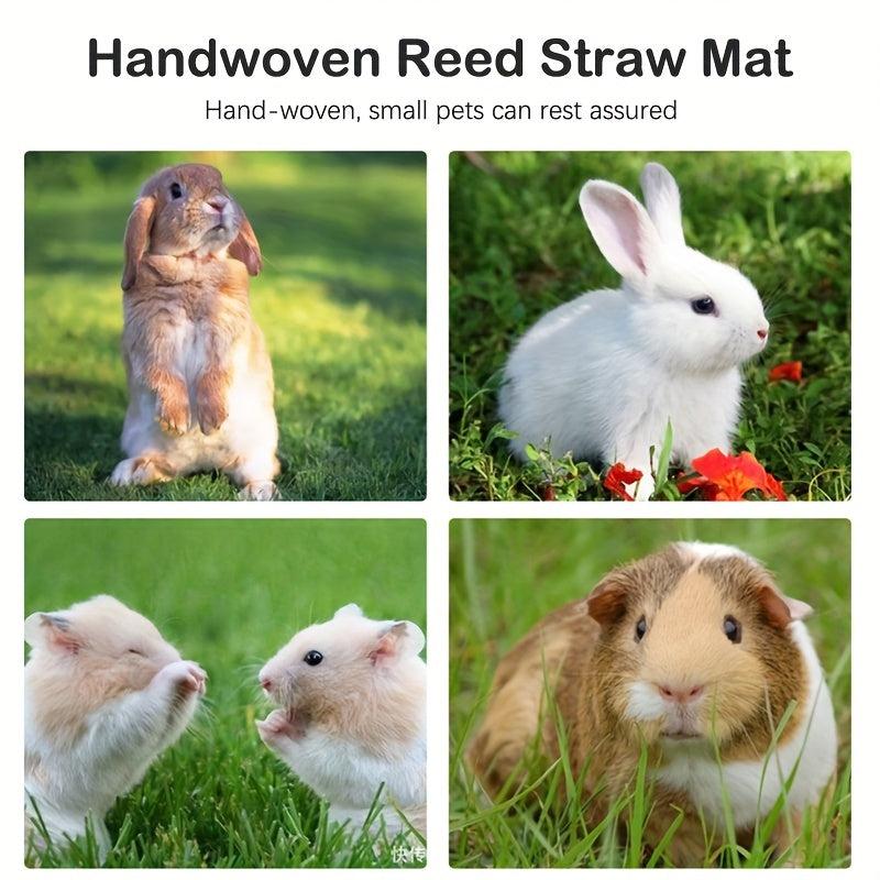 Small Pet Straw Mat for Rabbit and Hamster