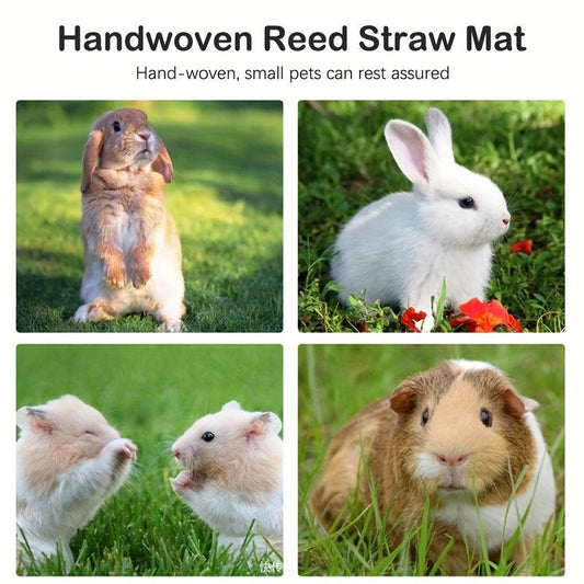 Small Pet Straw Mat for Rabbit and Hamster