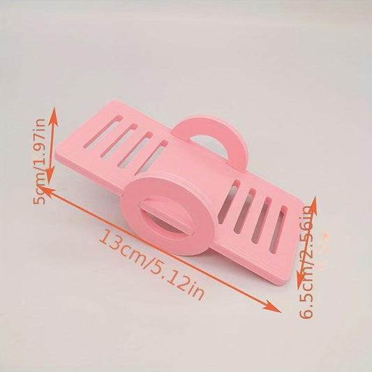 6pcs Hamster Toys Set Swing Rainbow Bridge Seesaw Shovel DIY Assembly Toys