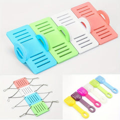 6pcs Hamster Toys Set Swing Rainbow Bridge Seesaw Shovel DIY Assembly Toys
