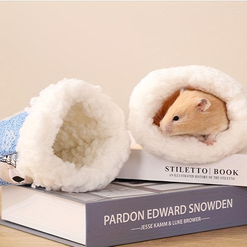 Warm Hamster Nest Thickened Parrot Sugar Glider Cozy Bed