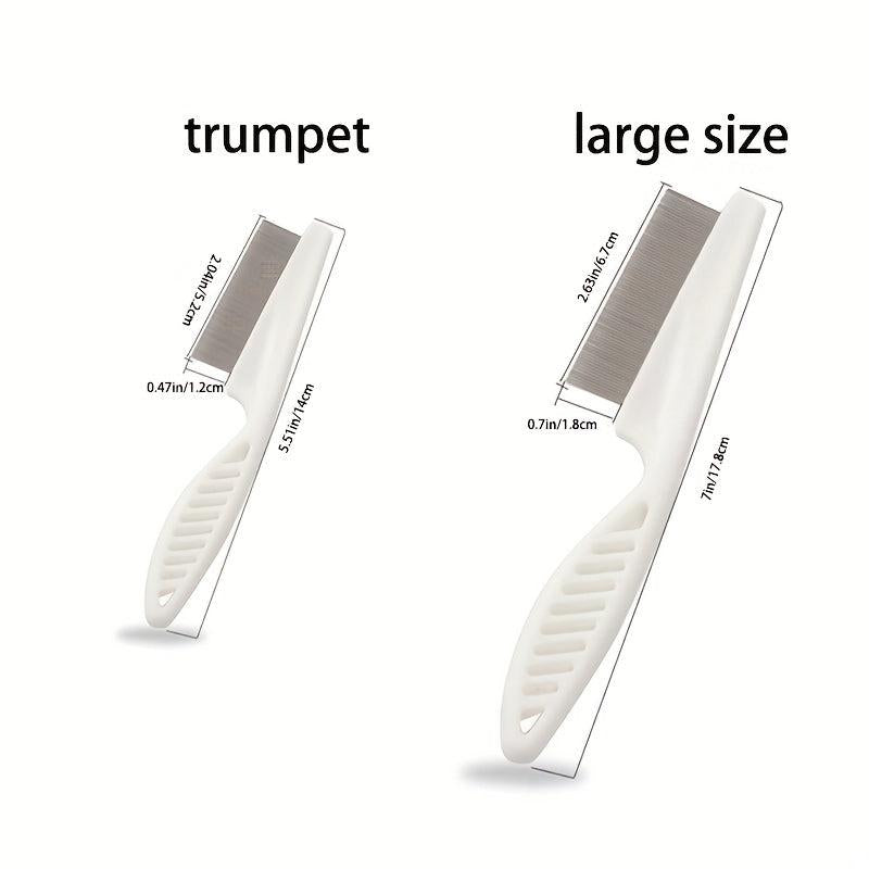 2pcs Pet Pro Flea Comb for Dog and Cat Grooming