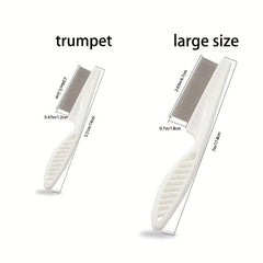 2pcs Pet Pro Flea Comb for Dog and Cat Grooming