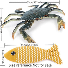 Artificial Crab Model for Aquarium and Garden Decoration