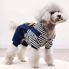 Bear Dog Jumpsuit for Small & Medium Dogs Soft Pet Apparel