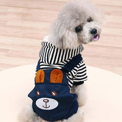 Bear Dog Jumpsuit for Small & Medium Dogs Soft Pet Apparel