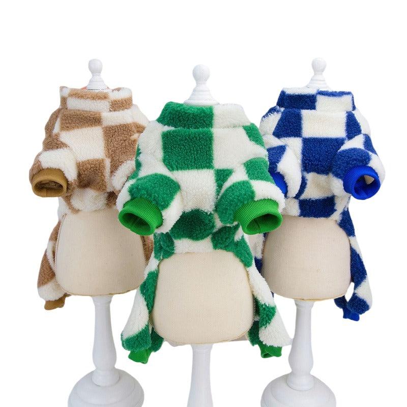 Winter Dog Jumpsuits Warm Clothes For Small Dogs Puppy Pajamas