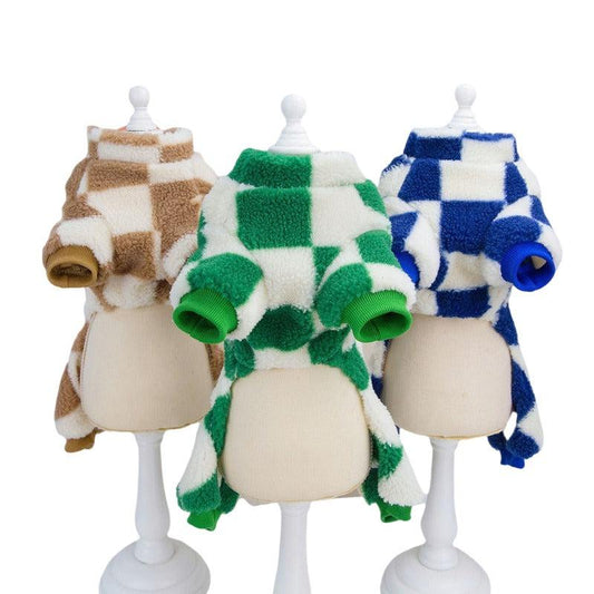 Winter Dog Jumpsuits Warm Clothes For Small Dogs Puppy Pajamas