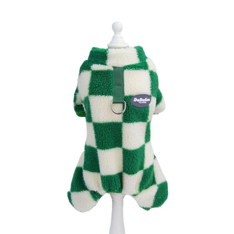 Winter Dog Jumpsuits Warm Clothes For Small Dogs Puppy Pajamas