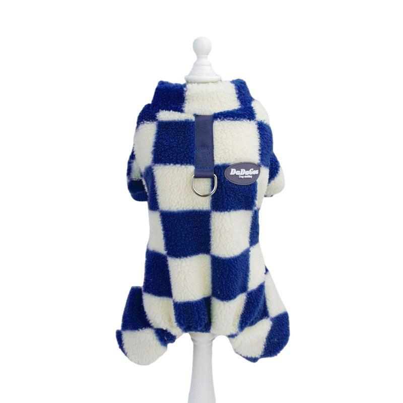 Winter Dog Jumpsuits Warm Clothes For Small Dogs Puppy Pajamas