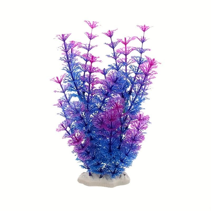 1pc Aquarium Plastic Plant Fish Tank Landscape Simulated Aquatic Plants