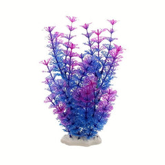 1pc Aquarium Plastic Plant Fish Tank Landscape Simulated Aquatic Plants