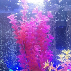 1pc Aquarium Plastic Plant Fish Tank Landscape Simulated Aquatic Plants