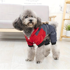 Hooded Coral Fleece Dog Coat Lightweight Puppy Apparel