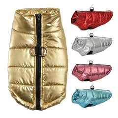 Waterproof Dog Vest with Zipper Chihuahua Clothing