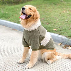 Pet Fleece Hoodie Warm Sweatshirt Plush Coat Winter Apparel Dogs Cats Puppies